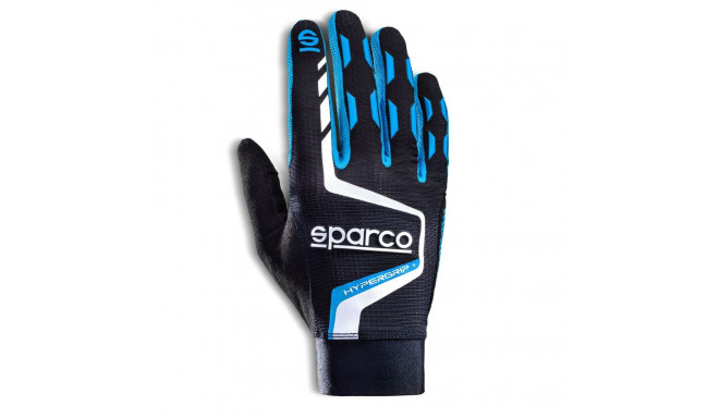 Gloves Sparco HYPERGRIP+ 9 Black/Blue