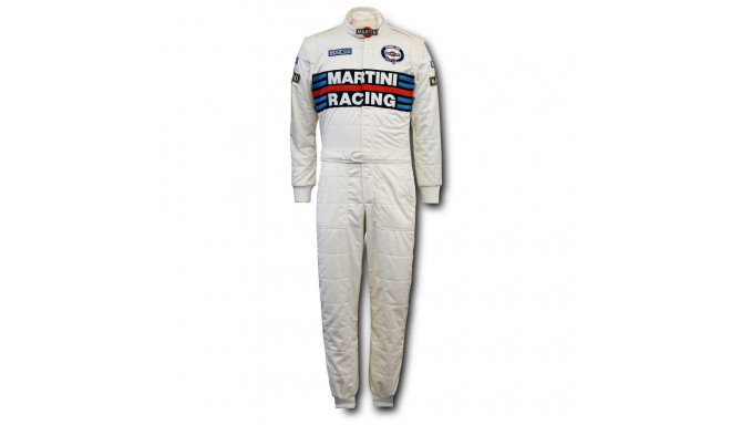 Racing jumpsuit Sparco COMPETITION  Martini Racing White 66