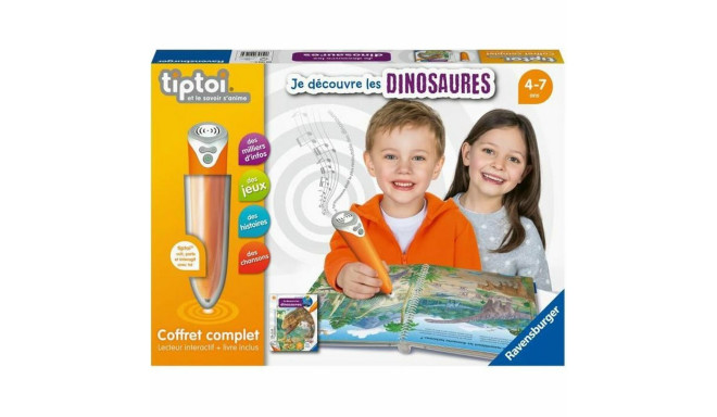 Hariv mäng kolm ühes Ravensburger Dinosaures (Prantsuse)