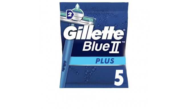 GILLETTE BLUE II PLUS cuchilla afeitar desechables 5 u