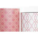 Spaiņu komplekts DKD Home Decor Koks Oranžs (33 x 24,5 x 35,3 cm) (2 Daudzums)