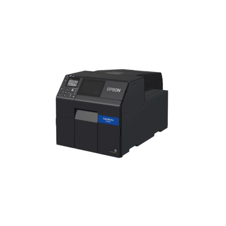 Epson ColorWorks CW-C6000Ae, matte black ink, cutter, disp., USB, Ethernet, black