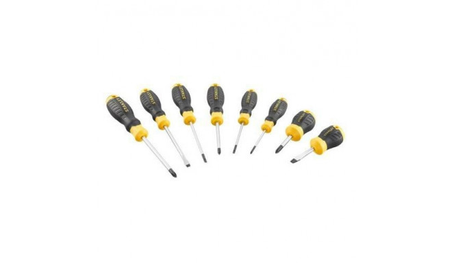 ST. SCREWDRIVERS 8 pcs. C/GRIP (4PŁ+4PH)