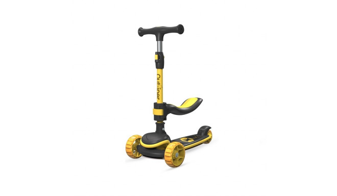 CHILDREN SCOOTER YELLOW OUTLINER 091M