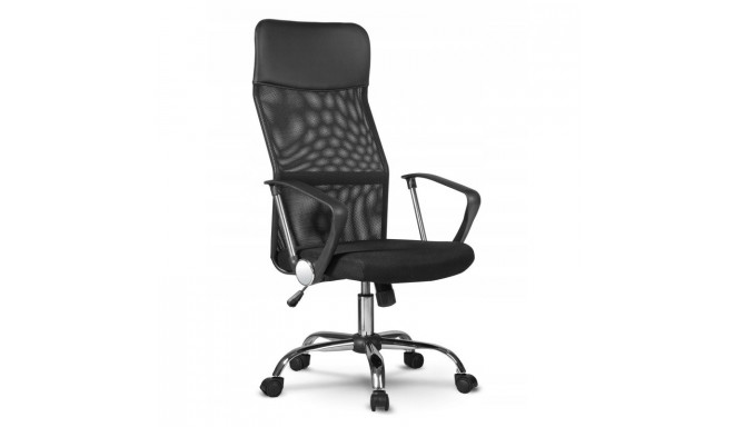 Topeshop KRZESŁO NEMO CZARNE office/computer chair Padded seat Mesh backrest