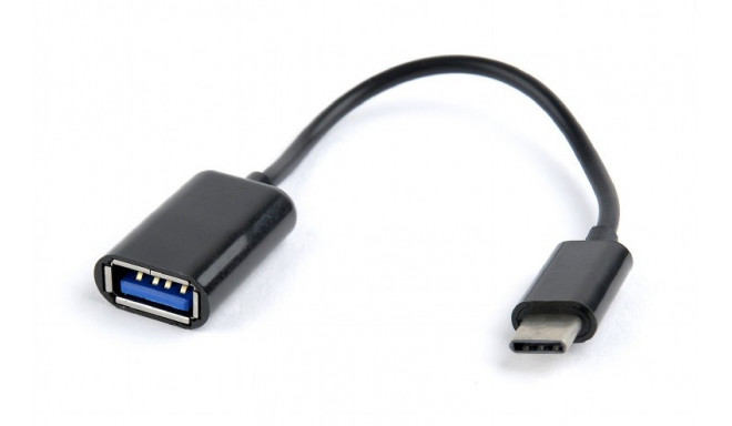 Gembird A-OTG-CMAF2-01 USB cable 0.2 m USB C USB A Black