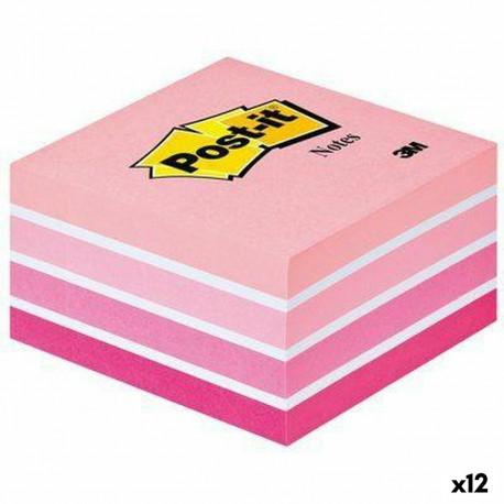 Märkmik Post-it 76 x 76 mm Roosa 450 Lehed (12 Ühikut)