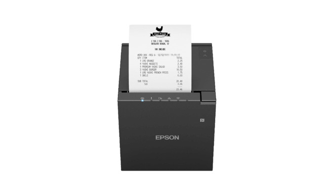 Epson TM-m30III, 8 dots/mm (203 dpi), cutter, USB, USB-C, Ethernet, black