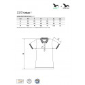 Adler naiste polosärk 220 must 2XL