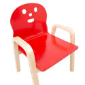 Kids chair HAPPY red