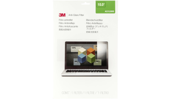3M kaitsekile Anti-Glare Widescreen Laptop 15,6" (AG156W9)