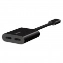 Belkin adapter Connect USB-C Audio + Charge, must