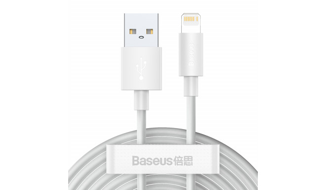 Baseus cable USB - Lightning 2.4A 1.5m 2pcs