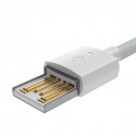 Baseus cable Simple Wisdom USB - Lightning 1,5 m 2,4A white 2 pcs