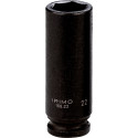 Kuuskant pikk löökpadrunvõti 14mm 1/2" Irimo jaepakend