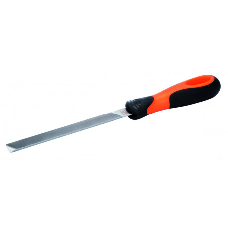 Mill saw sharpening file 8" 200mm bastard cut with handle