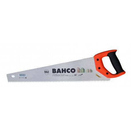 Bahco PrizeCut 20" 500mm handsaw – re-fileable hardpoint teeth FT3.5, ergonomic plastic handle, hard