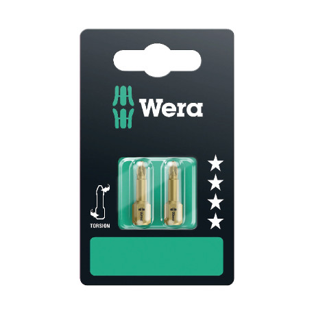 Wera 855/1 TH Torsion otsakud PZ 1 x 25mm 2tk