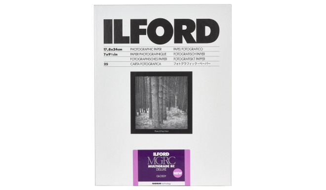 Ilford photo paper 1x 25 MG RC DL 1M 18x24