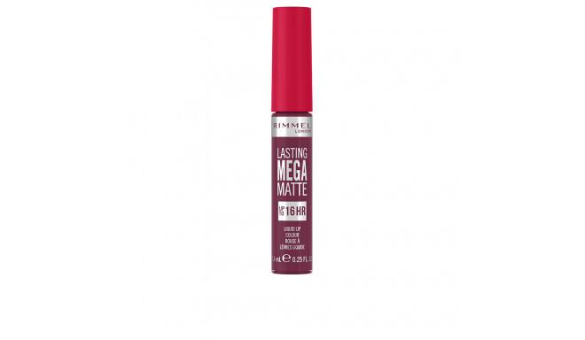 RIMMEL LONDON LASTING MEGA MATTE liquid lip colour #940-rock me purple 7,4 ml