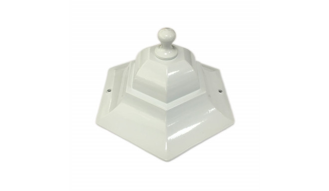 Varuosad EDM 00951 Paris Valge Alumiinium Asendus Latarnia