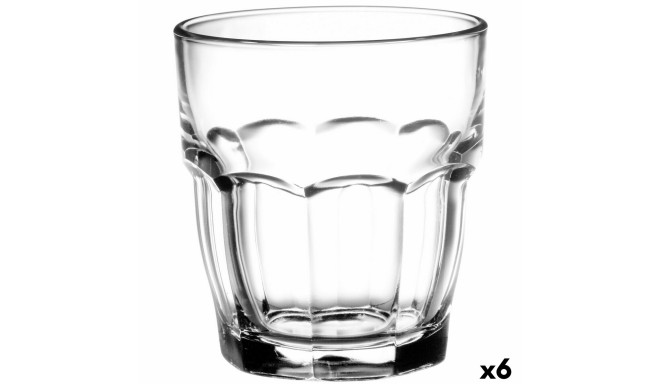 Glass Bormioli Rocco Rock Bar Transparent Glass 270 ml (6 Units)