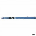 Liquid ink pen Pilot V-5 Blue 0,3 mm (12 Units)