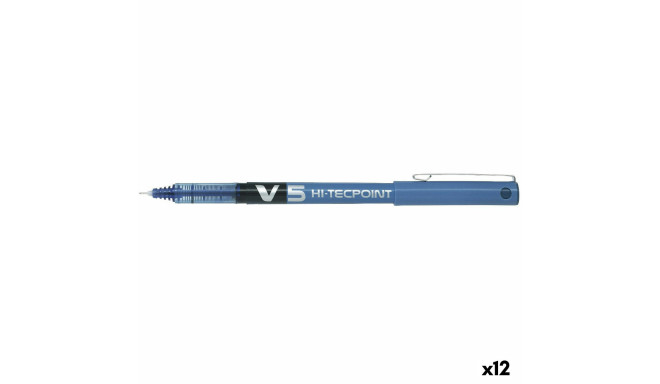 Liquid ink pen Pilot V-5 Blue 0,3 mm (12 Units)