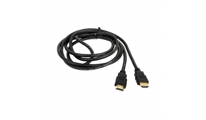 HDMI Cable iggual IGG318300 2 m Black 8K Ultra HD