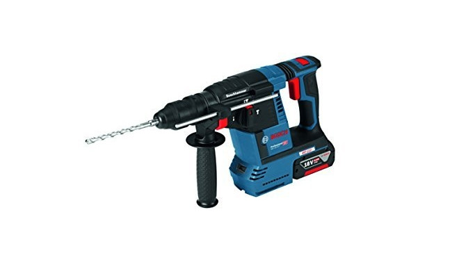 Bosch Cordless Rotary Hammer GBH 18 V-26 Professional - blue, L-BOXX, without battery and charger