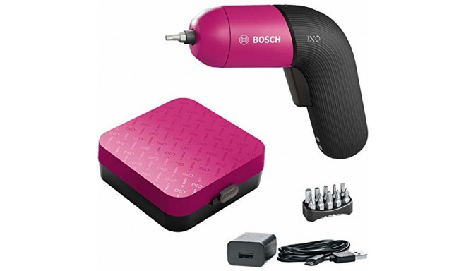 Bosch akukruvikeeraja IXO VI, roosa (06039C7002)