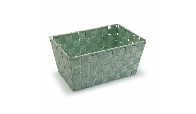 Basket Versa Large Green Textile 20 x 15 x 30 cm