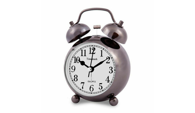 Alarm Clock Timemark Grey (9 x 13,5 x 5,5 cm)