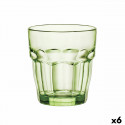 Klaas Bormioli Rocco Rock Bar Roheline Klaas 270 ml (6 Ühikut)