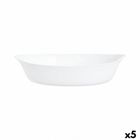 Serving Platter Luminarc Smart Cuisine 32 x 20 cm White Glass (6 Units)