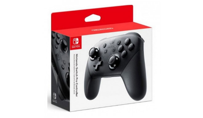 Nintendo Switch Pro Kontrolieris + USB Vads Nintendo Switch Pro Controller Melns