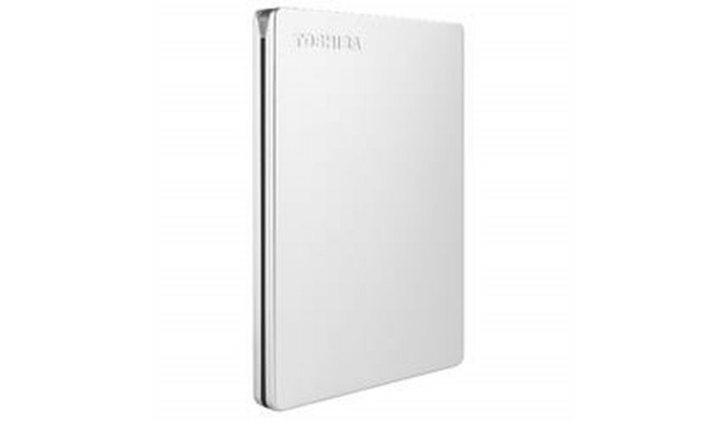 External Hard Drive Toshiba CANVIO SLIM Silver 2 TB