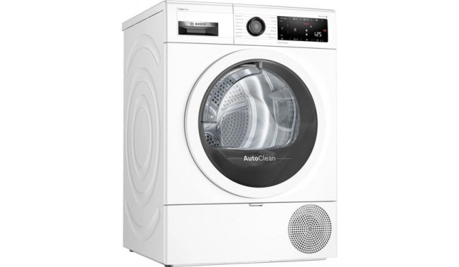 Bosch Serie 8 WTX8HKM9SN tumble dryer Freestanding Front-load 9 kg A++ White