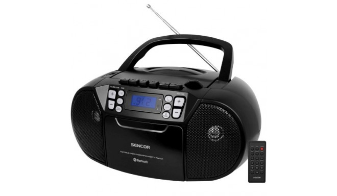 Sencor SPT 3907 B CASSETTE PLAYER WITH CD,FM,Bluetooth