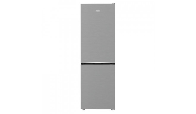 BEKO Refrigerator B1RCNA404G, height 203.5 cm, Energy class E, NeoFrost, AeroFlow, Grey