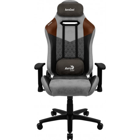 Aerocool DUKE AeroSuede Universal gaming chair Black, Brown, Grey