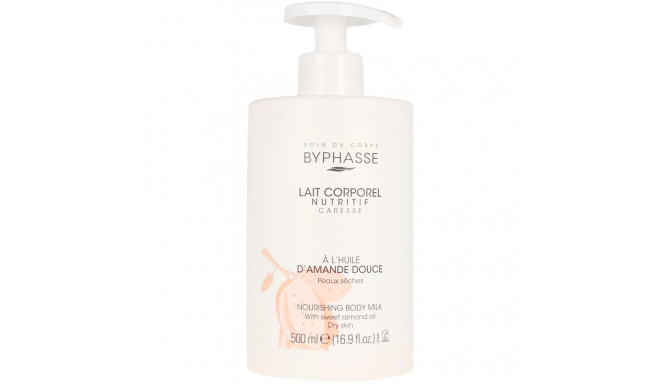 BYPHASSE LECHE CORPORAL nutritiva con aceite de almendra 500 ml