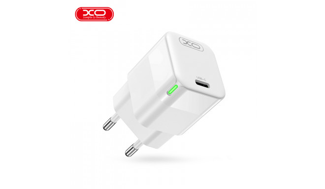 XO wall charger CE06 PD 30W 1x USB-C white