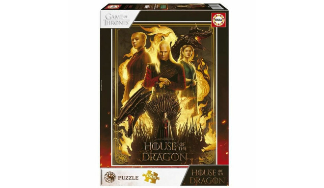 Pusle Educa House of The Dragon 1000 Tükid, osad