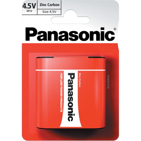 Panasonic patarei 3R12RZ/1B 4,5V
