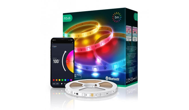 Smart RGB Bluetooth LED Strip F1, 5m, 24W, TUYA / Smart Life