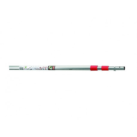Aluminium telescopic extension pole 2,0-5,0m