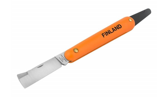 Grafting knife with straight stainless steel blade