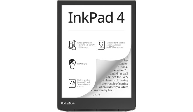 Pocketbook InkPad 4 Stardust Silver