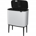 Brabantia Bo Touch Bin white 3 x 11 L